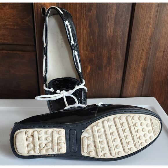 Cole Haan Black Patent Leather Loafers - Picture 9 of 10